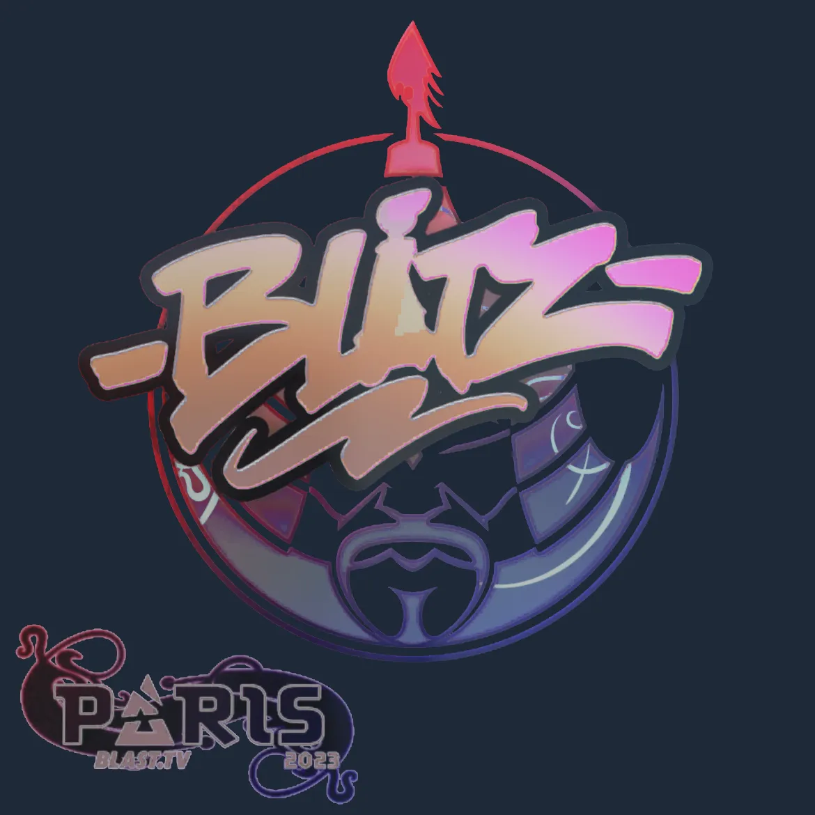 Sticker | bLitz (Holo) | Paris 2023