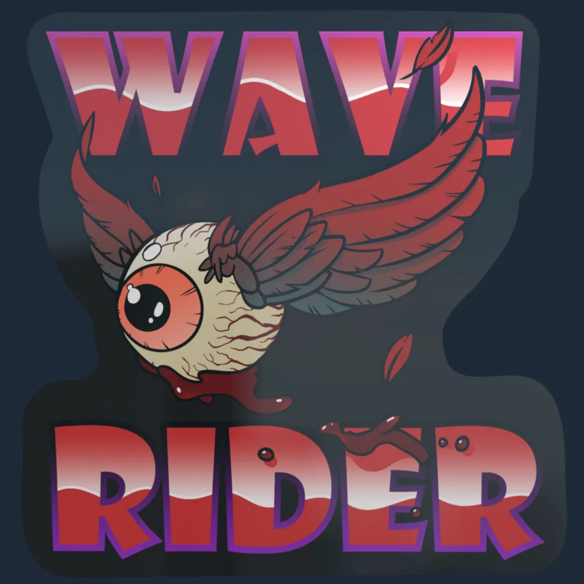 Sticker | Blood Moon Wave Rider