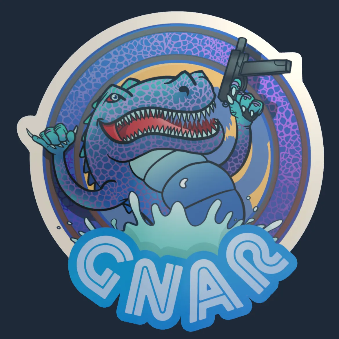 Sticker | Blue Gnar