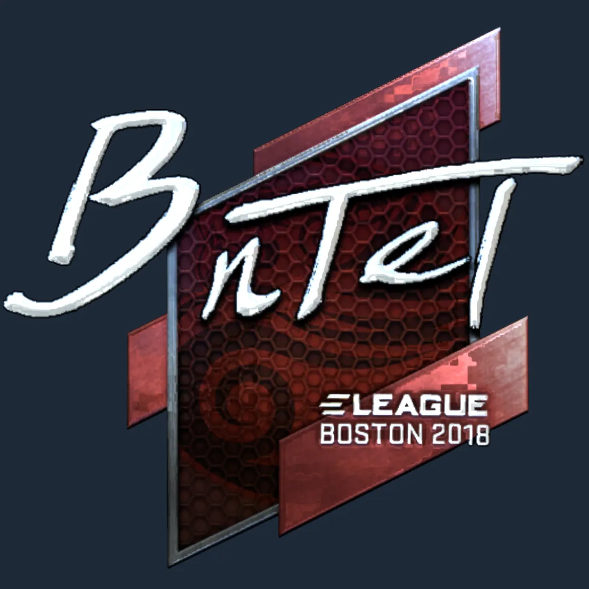 Sticker | BnTeT (Foil) | Boston 2018
