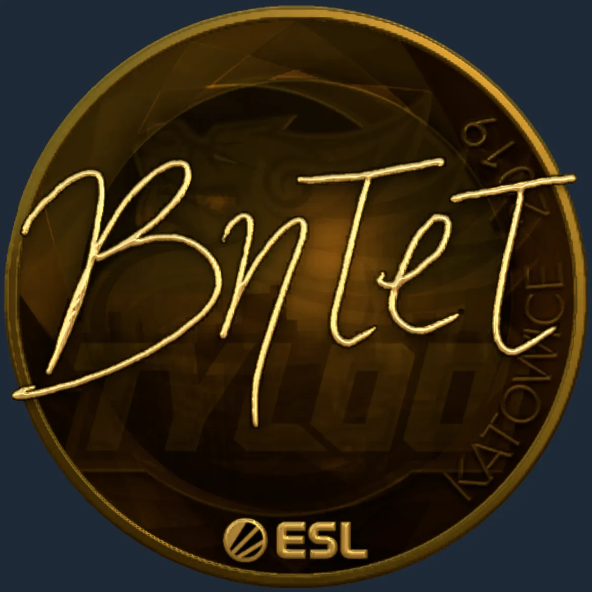 Sticker | BnTeT (Gold) | Katowice 2019
