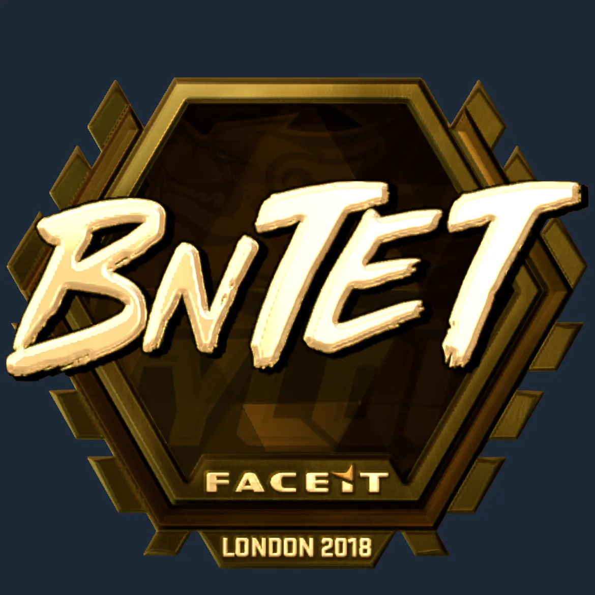 Sticker | BnTeT (Gold) | London 2018