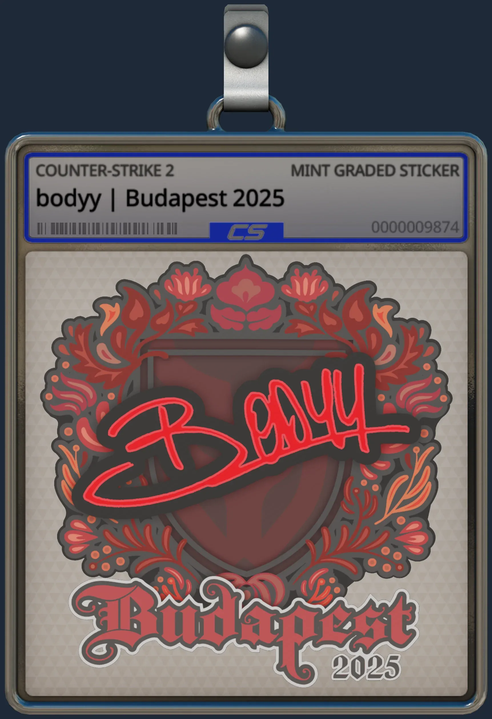 Sticker | bodyy | Budapest 2025
