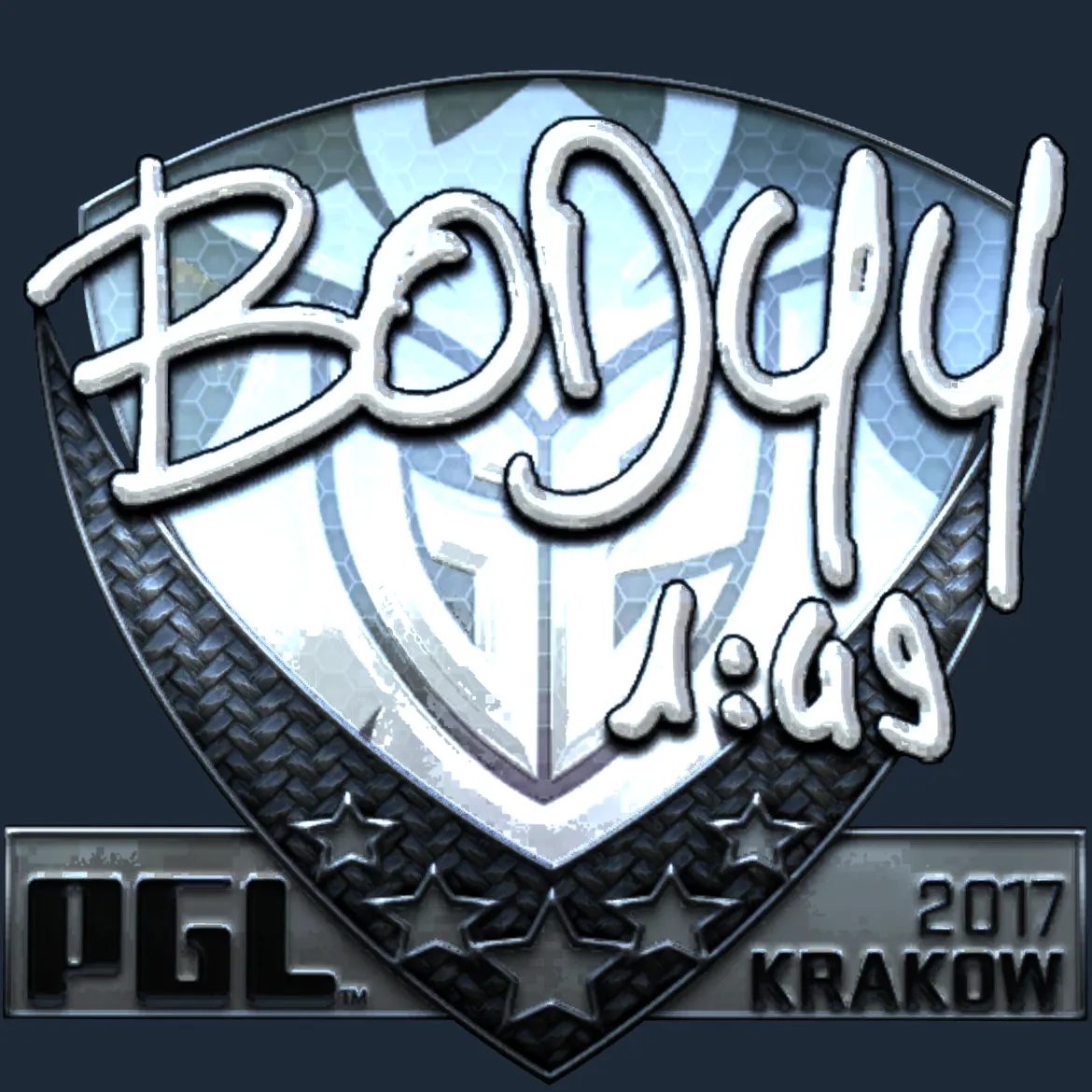 Sticker | bodyy (Foil) | Krakow 2017