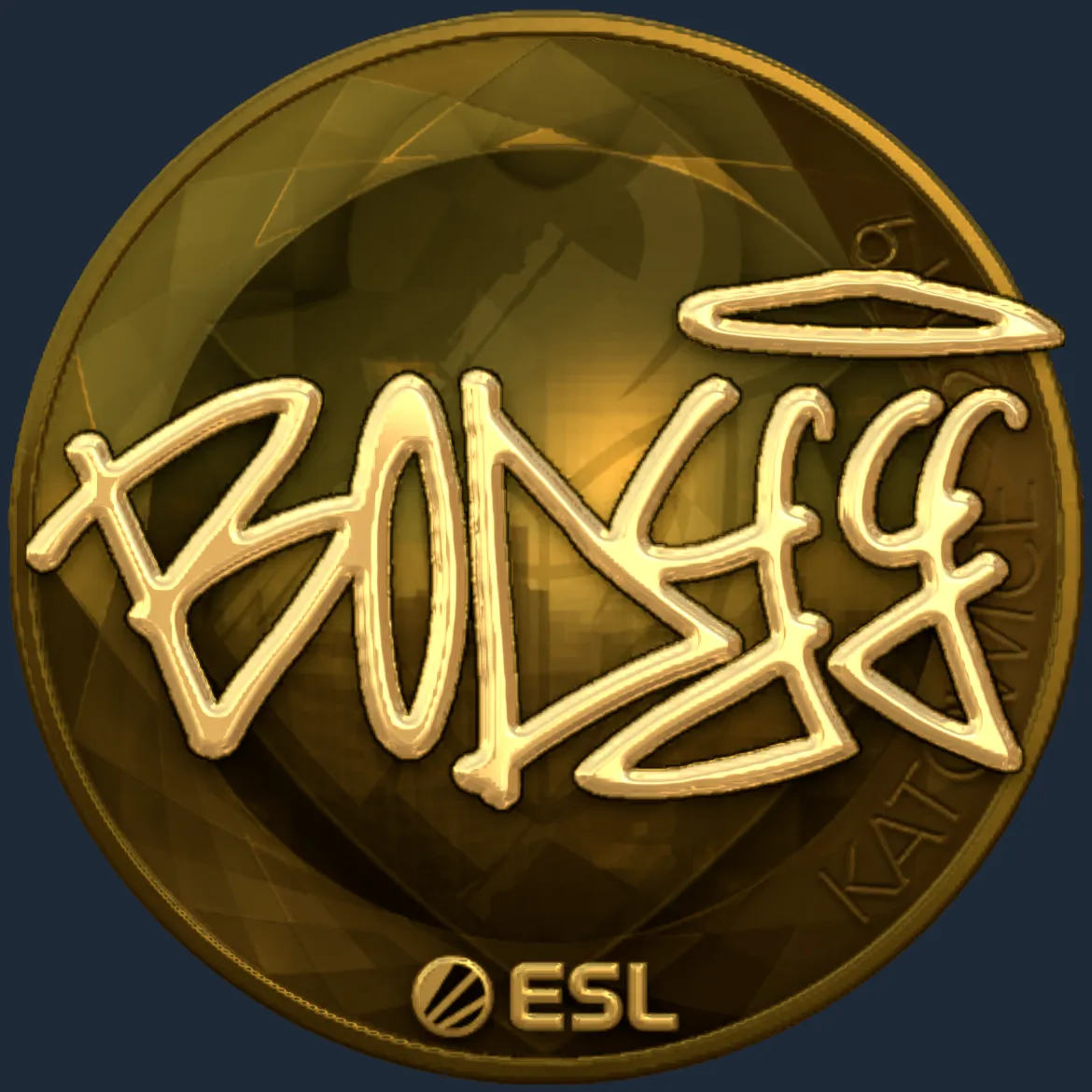 Sticker | bodyy (Gold) | Katowice 2019