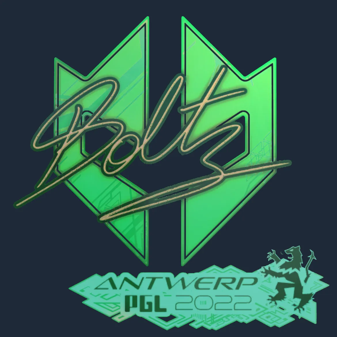 Sticker | boltz (Holo) | Antwerp 2022