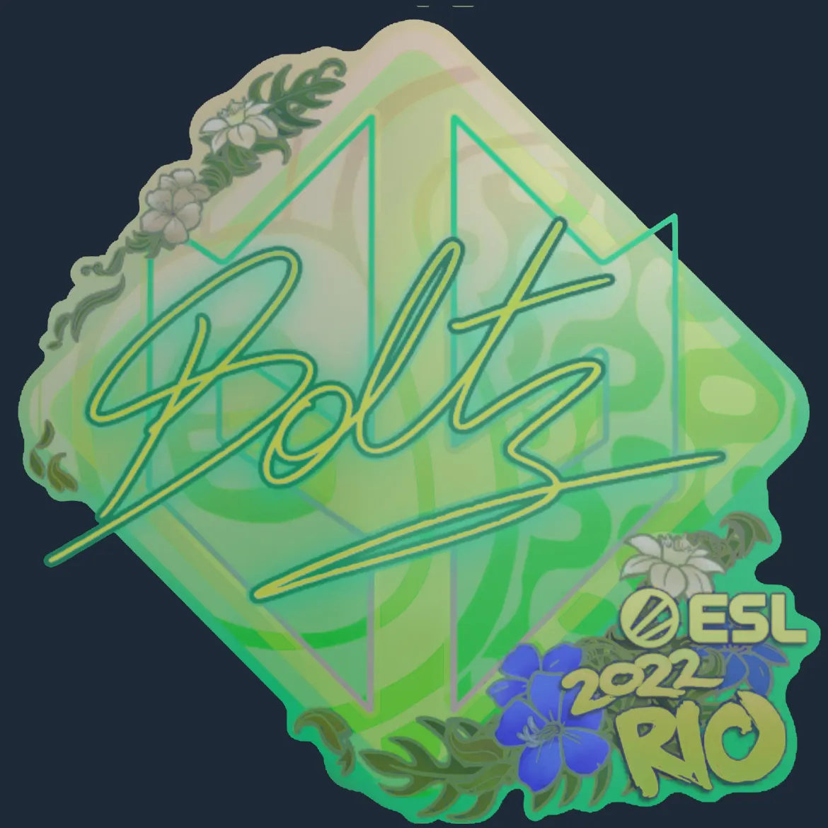 Sticker | boltz (Holo) | Rio 2022