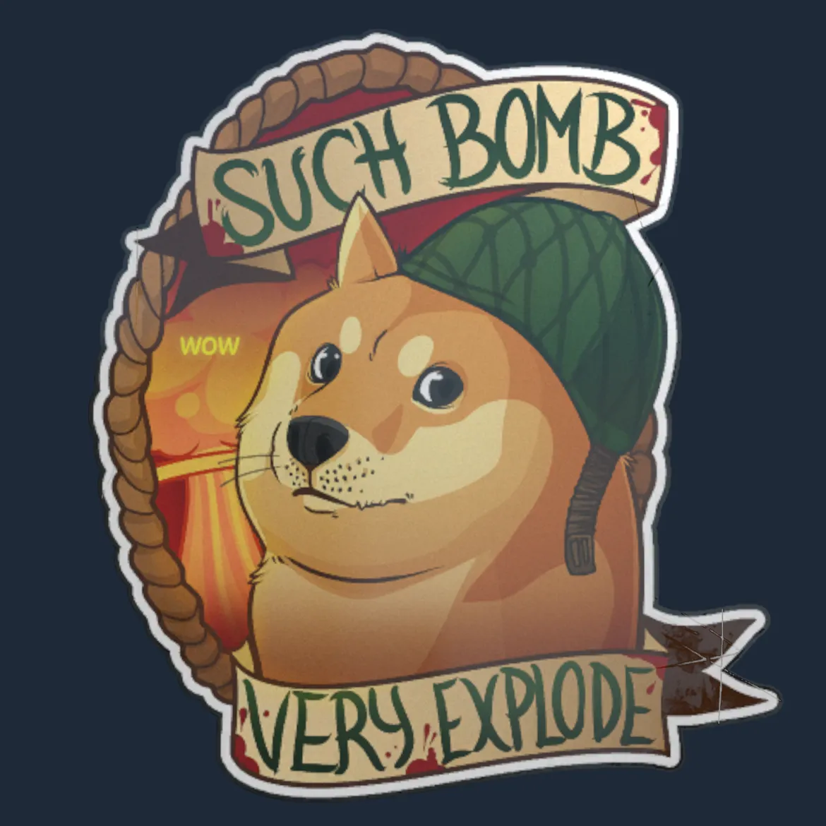 Sticker | Bomb Doge