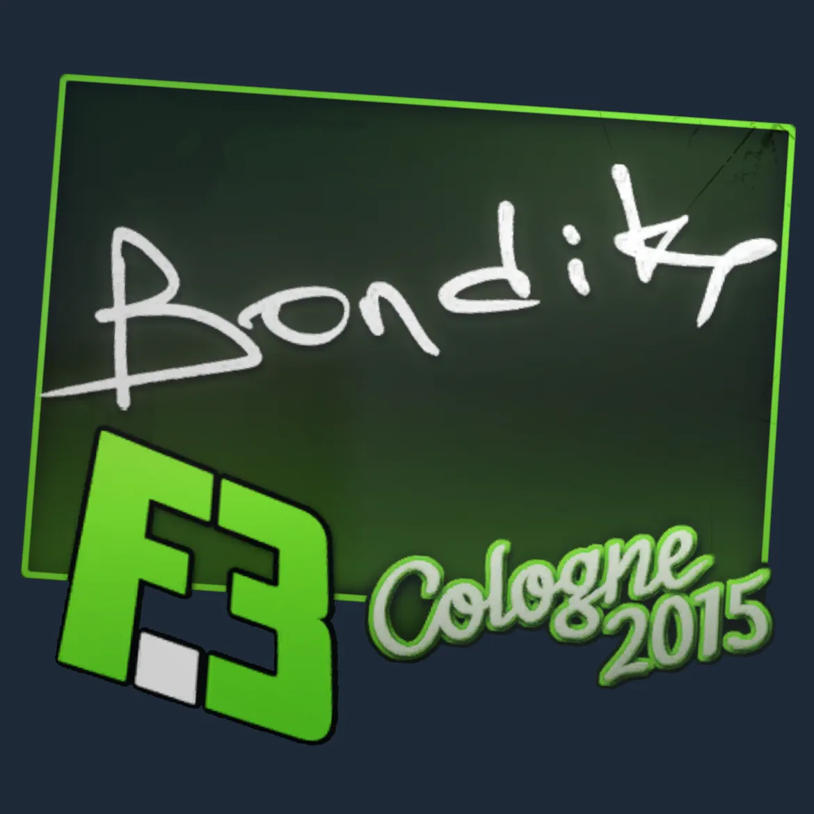 Sticker | bondik | Cologne 2015
