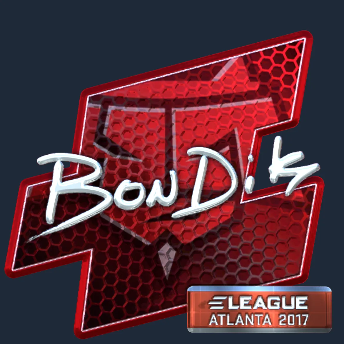 Sticker | bondik (Foil) | Atlanta 2017
