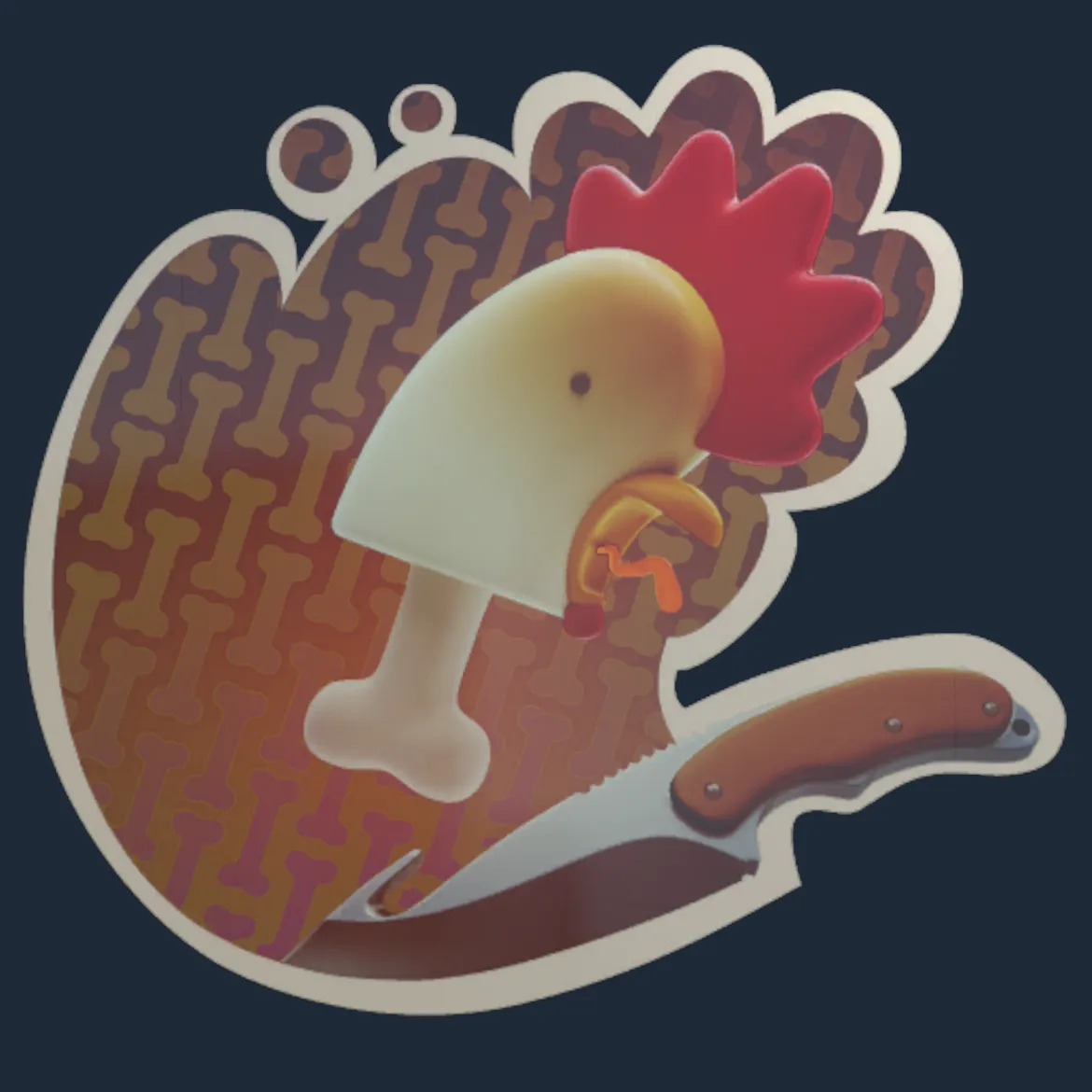 Sticker | Bonehead (Holo)