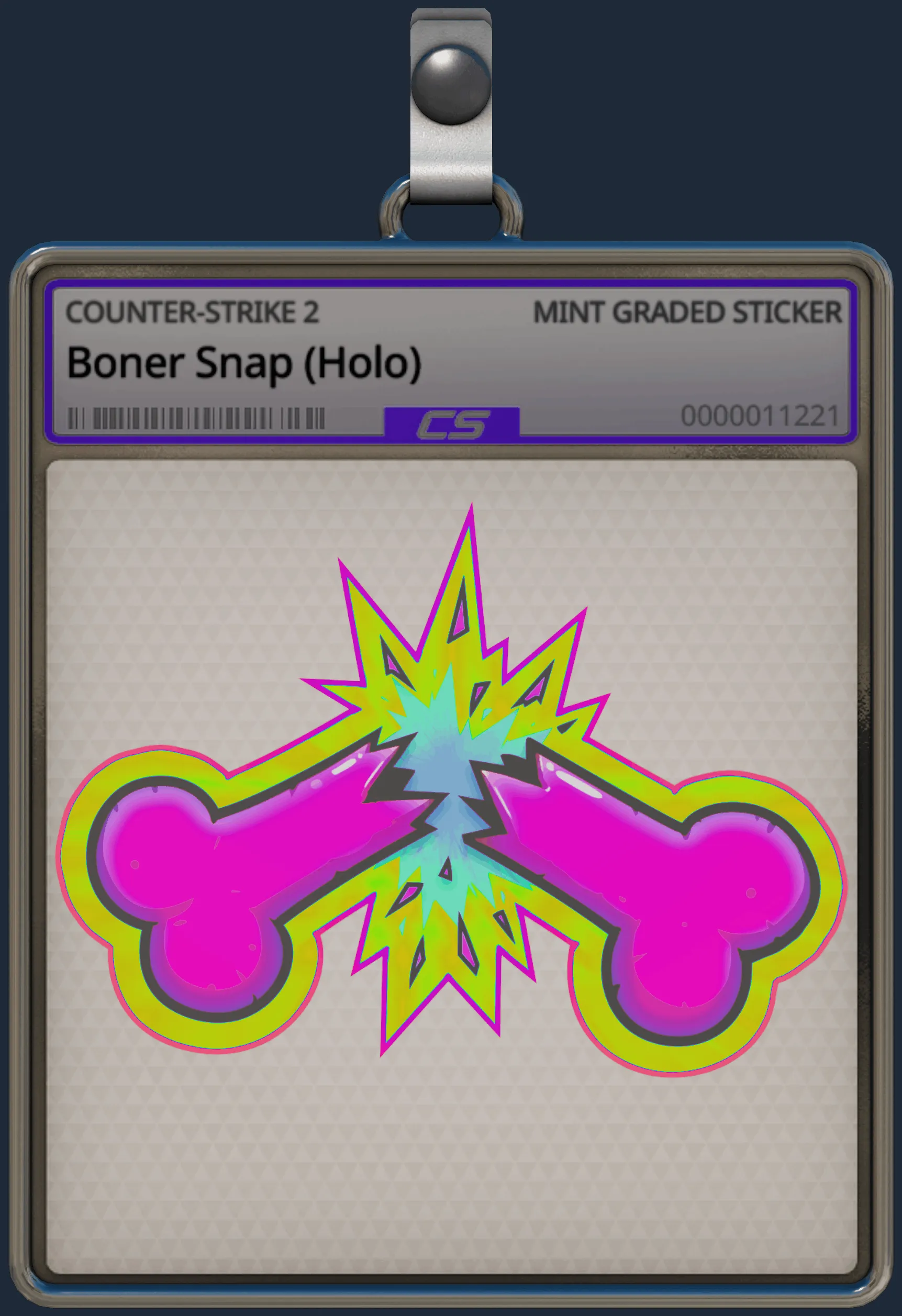 Sticker | Boner Snap (Holo) Sticker | Boner Snap (Holo)