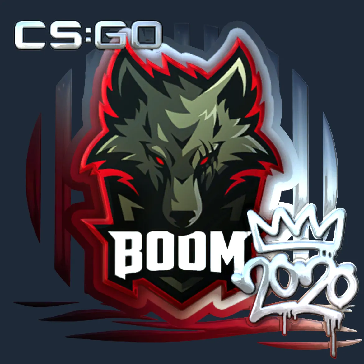 Sticker | Boom (Foil) | 2020 RMR