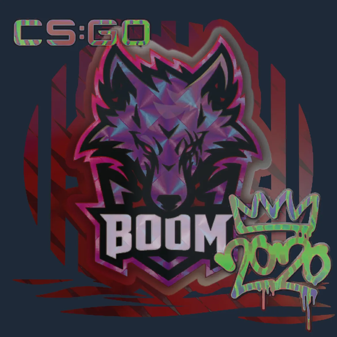 Sticker | Boom (Holo) | 2020 RMR