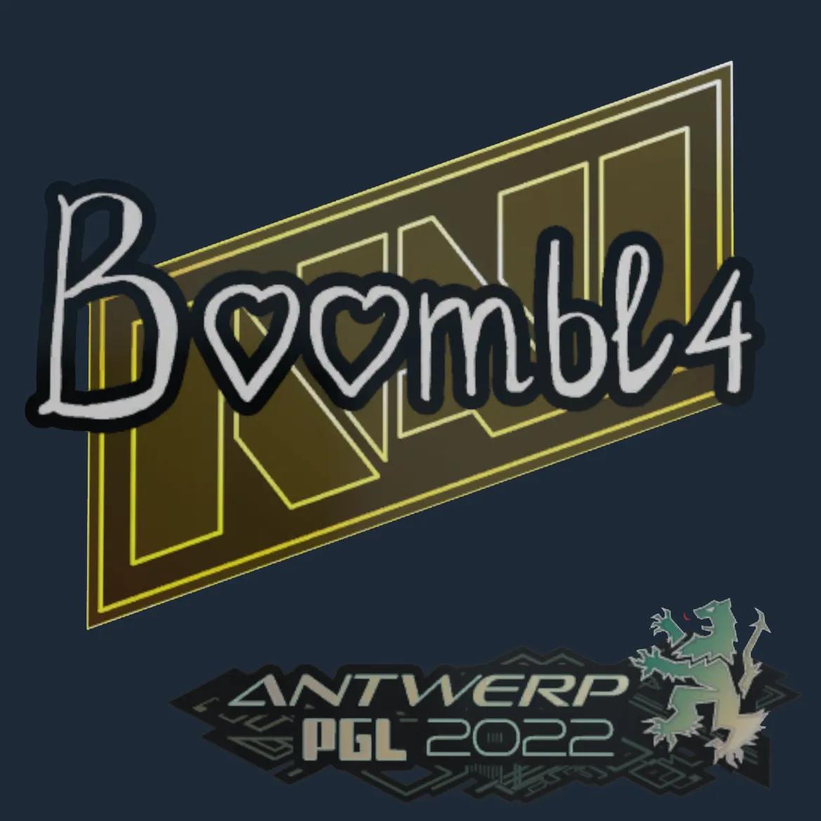 Sticker | Boombl4 | Antwerp 2022