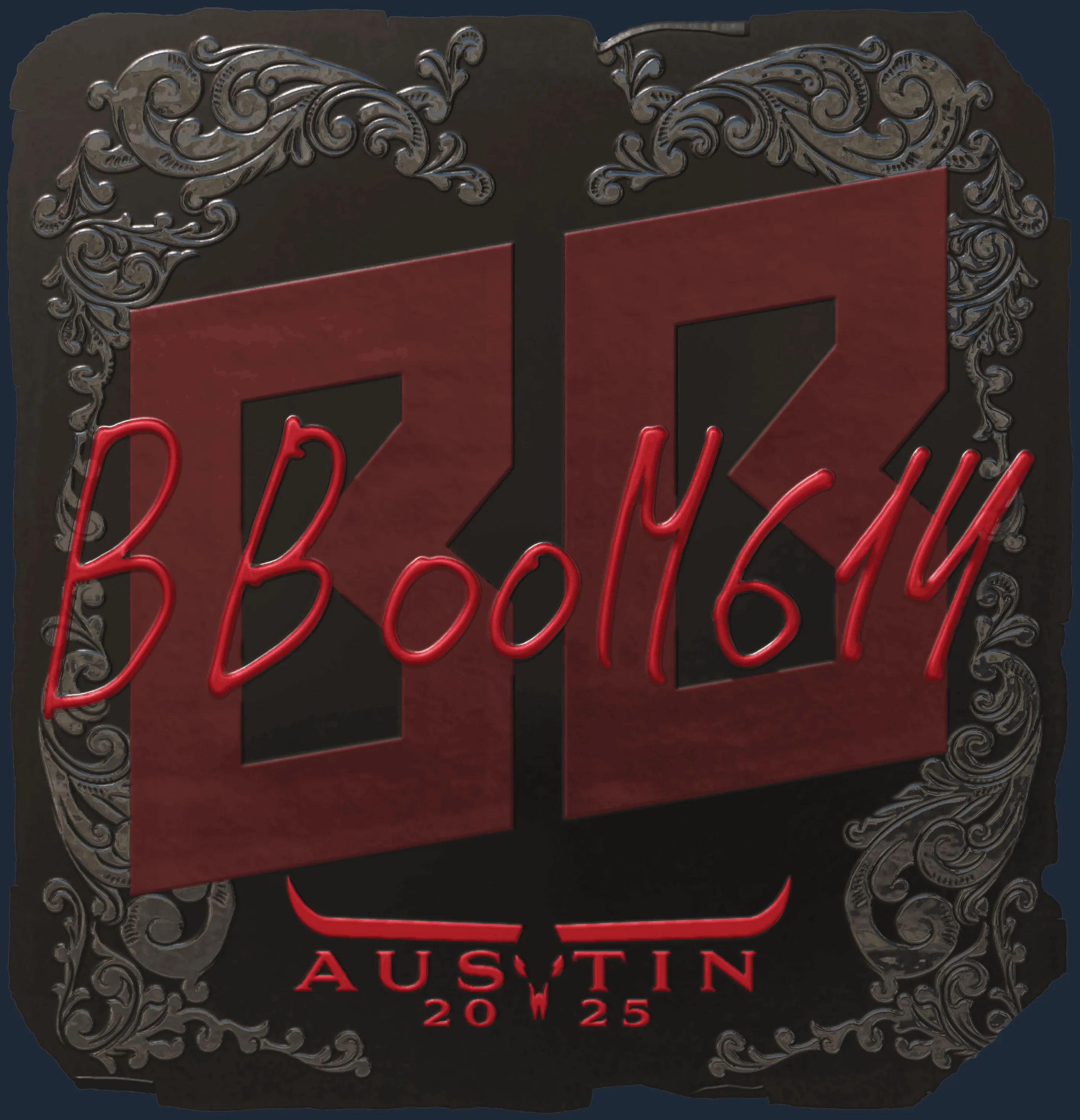 Sticker | Boombl4 (Foil) | Austin 2025