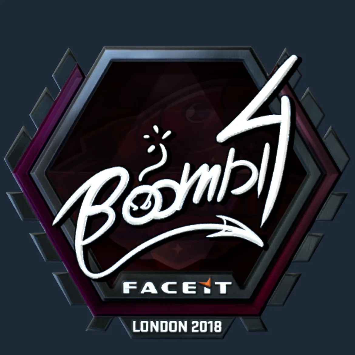 Sticker | Boombl4 (Foil) | London 2018