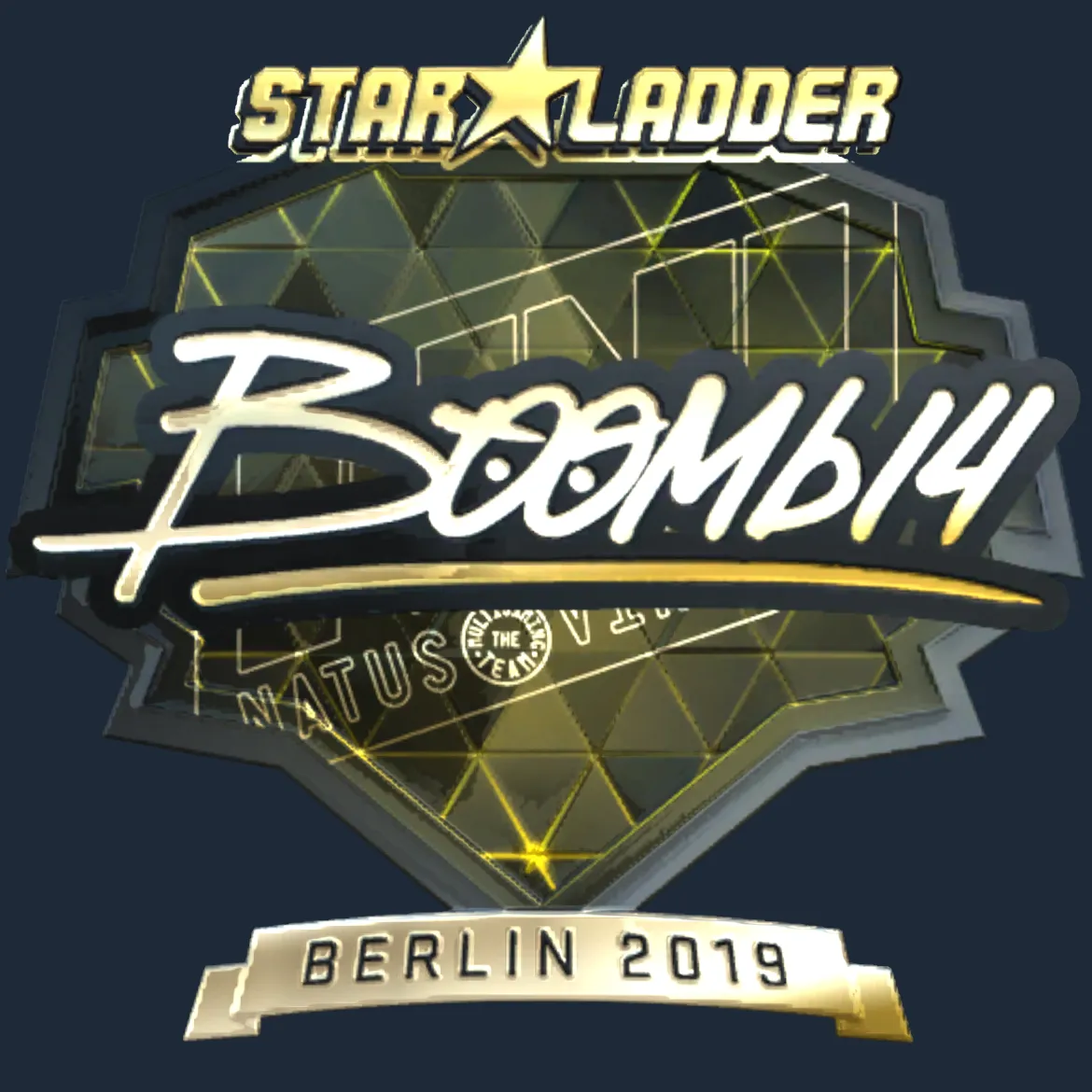Sticker | Boombl4 (Gold) | Berlin 2019