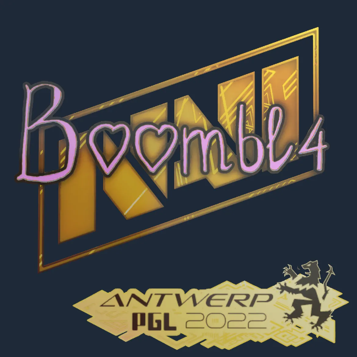 Sticker | Boombl4 (Holo) | Antwerp 2022