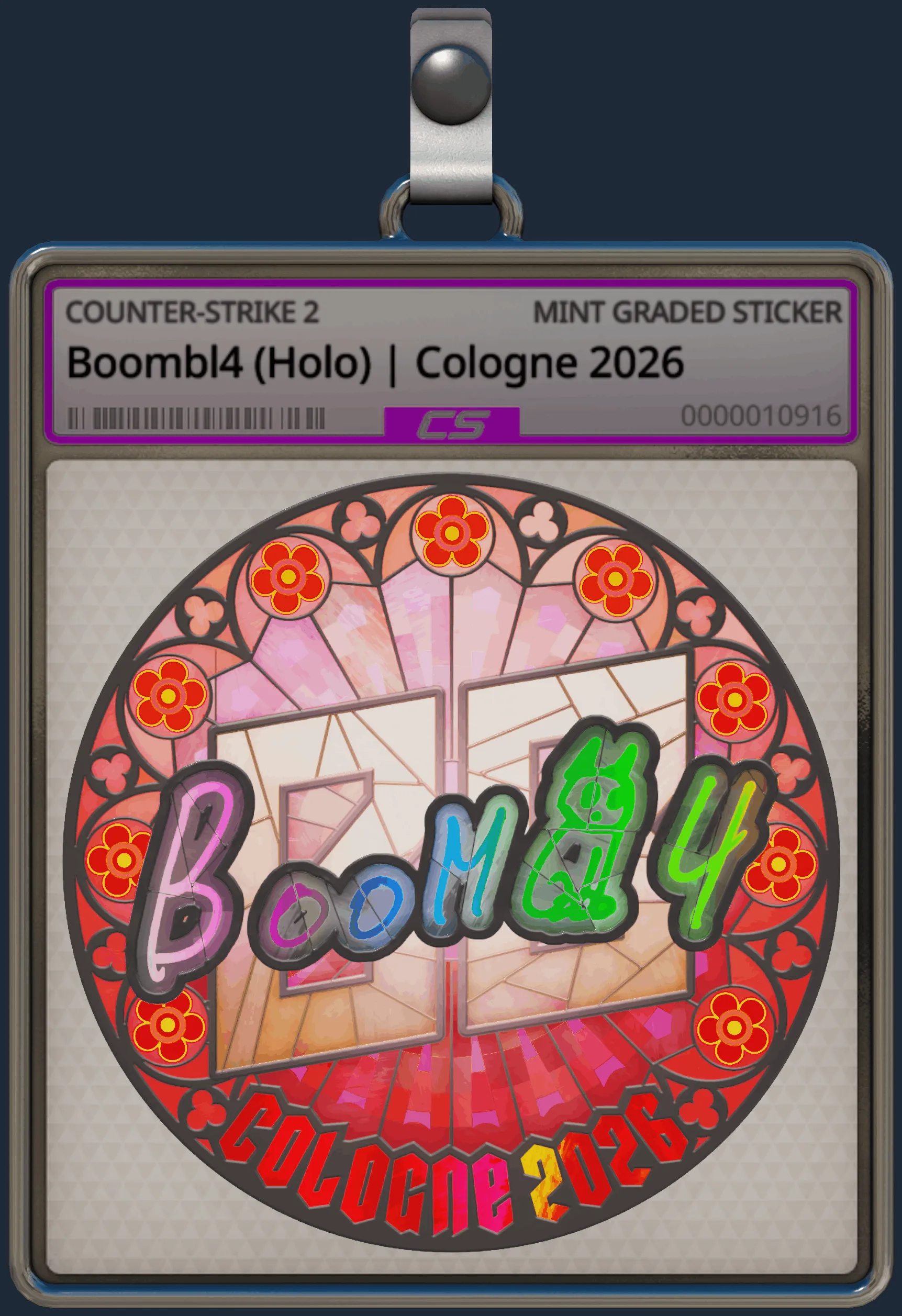Sticker | Boombl4 (Holo) | Cologne 2026