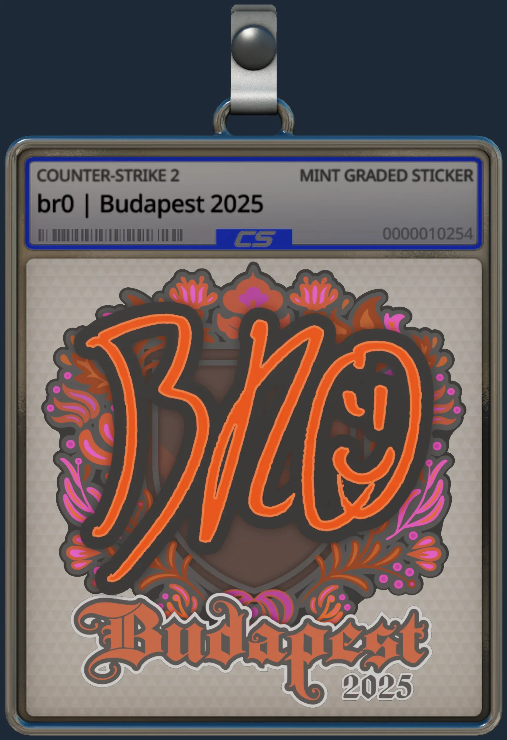 Sticker | br0 | Budapest 2025