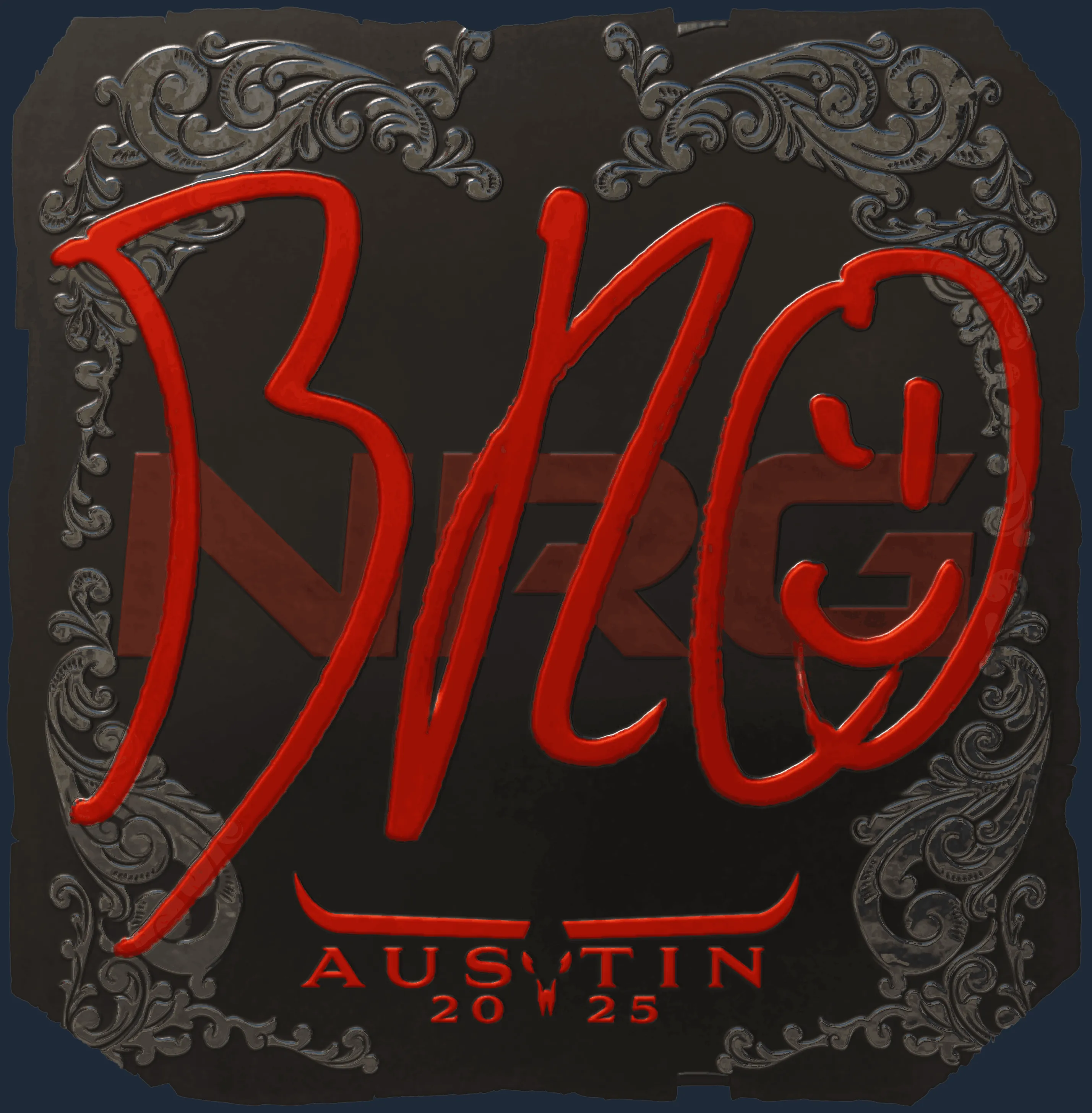 Sticker | br0 (Foil) | Austin 2025