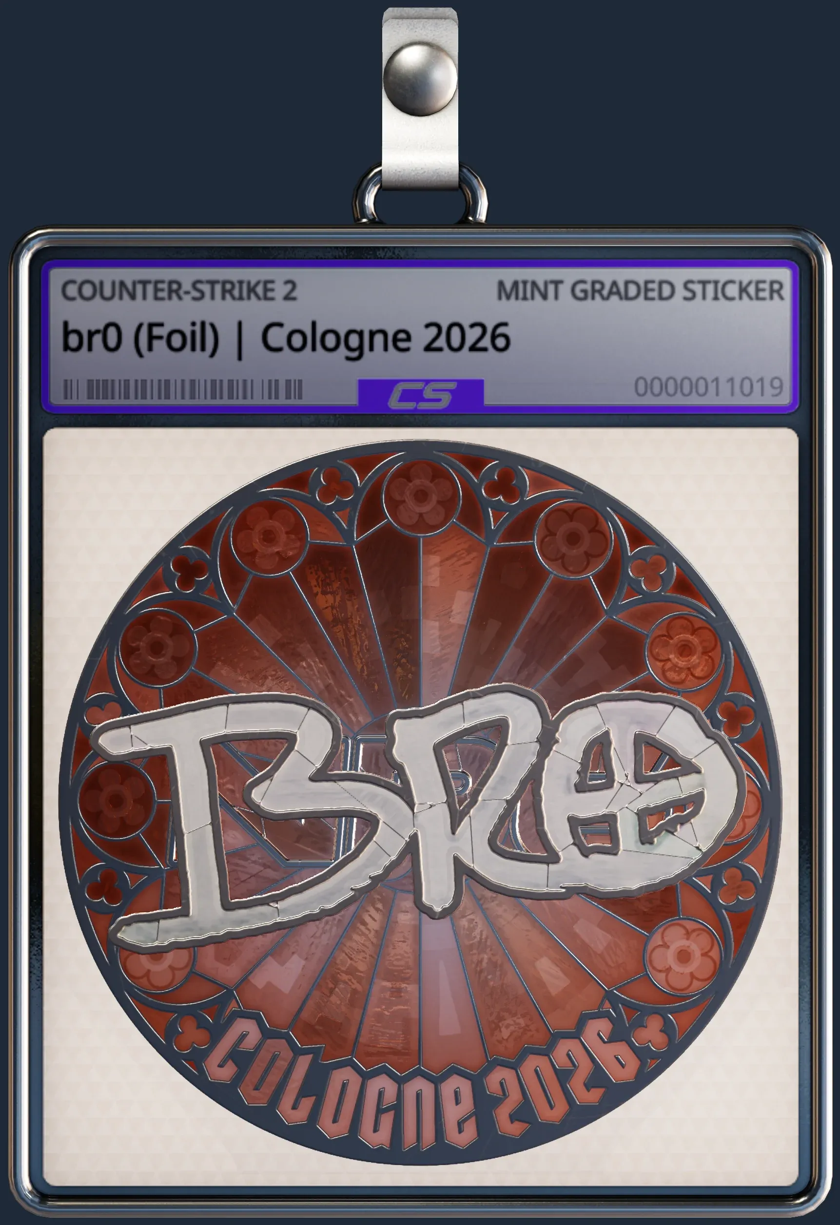 Sticker | br0 (Foil) | Cologne 2026