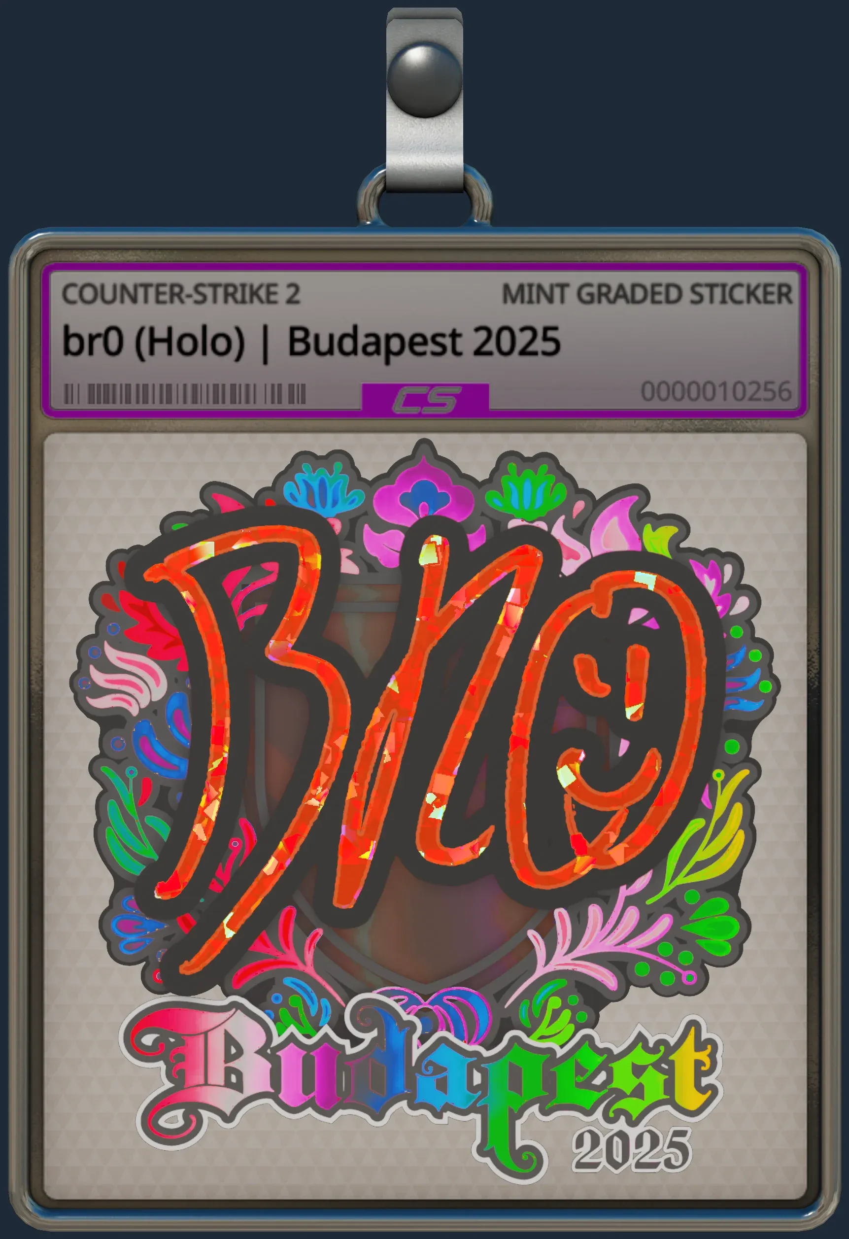 Sticker | br0 (Holo) | Budapest 2025