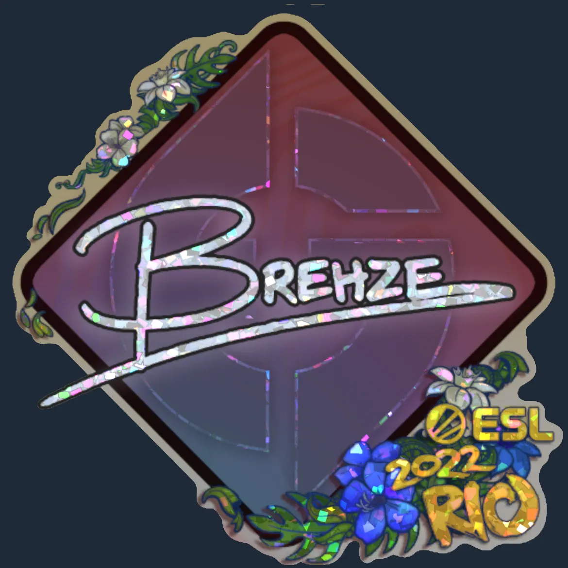 Sticker | Brehze (Glitter) | Rio 2022