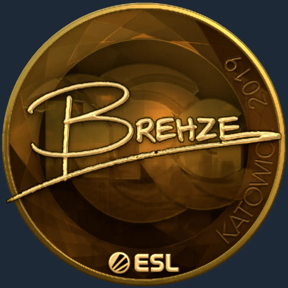 Sticker | Brehze (Gold) | Katowice 2019