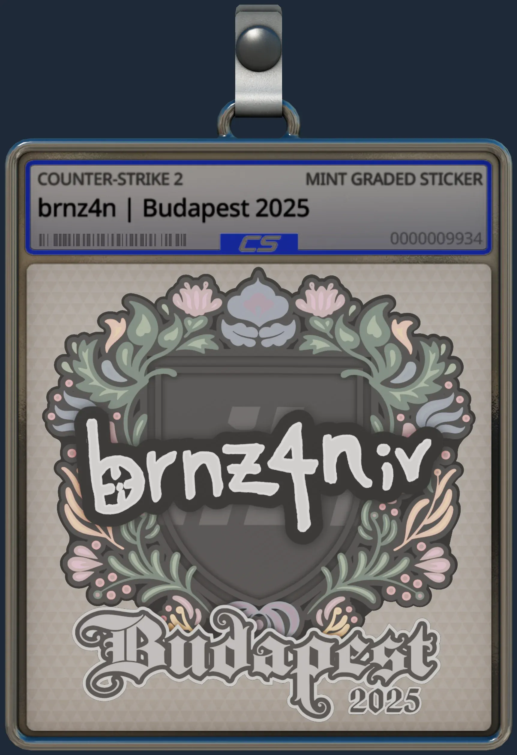 Sticker | brnz4n | Budapest 2025 Sticker | brnz4n | Budapest 2025