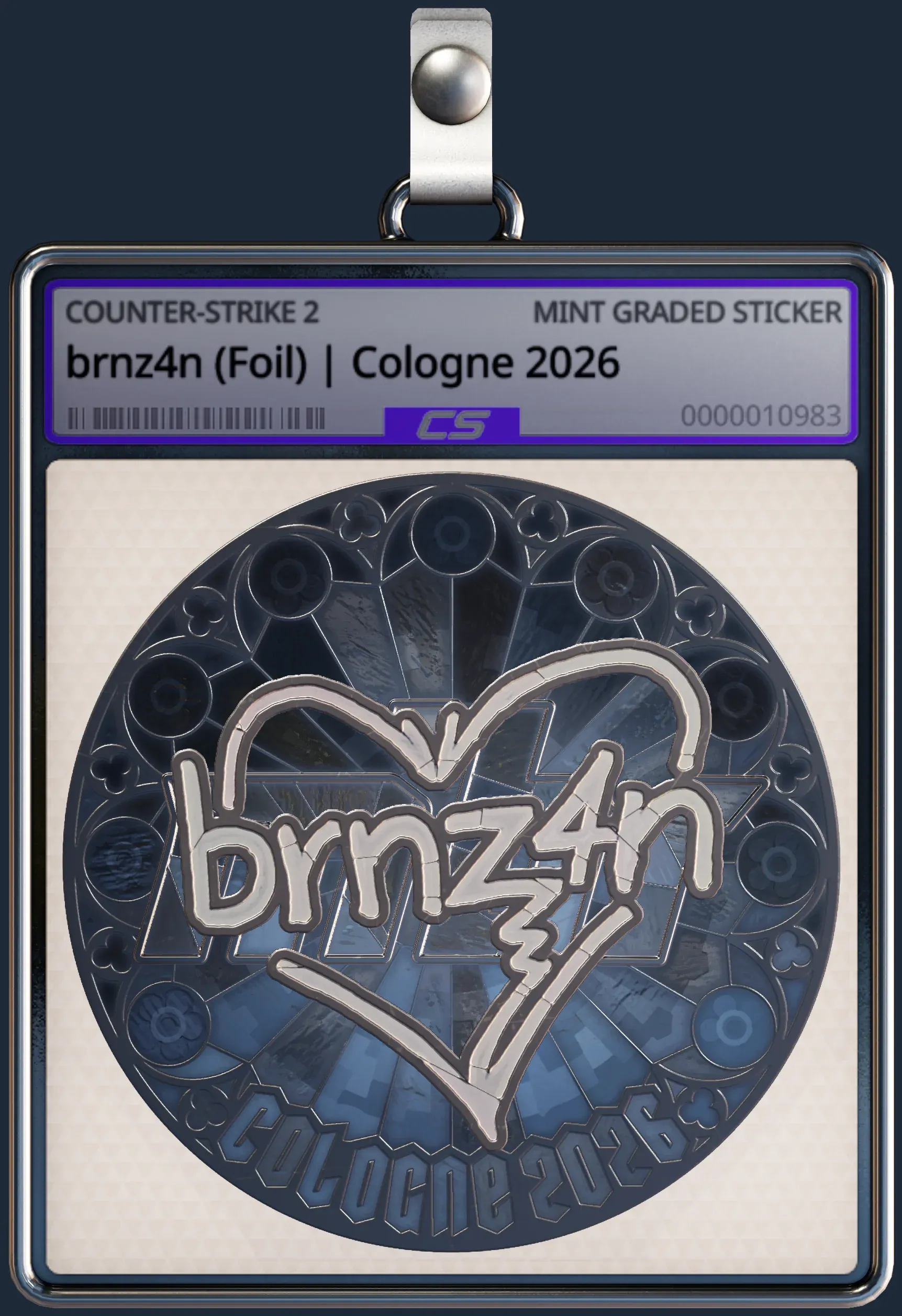 Sticker | brnz4n (Foil) | Cologne 2026 Sticker | brnz4n (Foil) | Cologne 2026