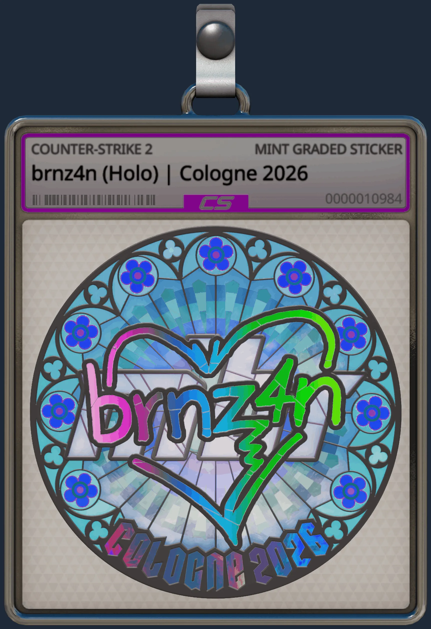 Sticker | brnz4n (Holo) | Cologne 2026