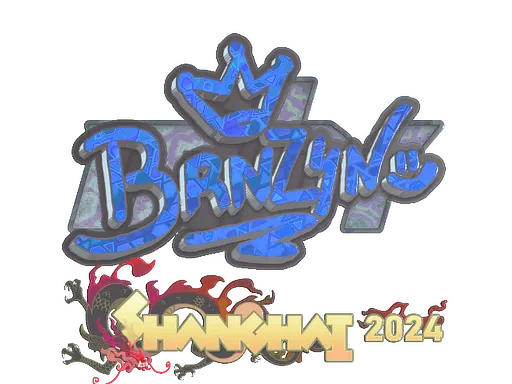 Sticker | brnz4n (Holo) | Shanghai 2024