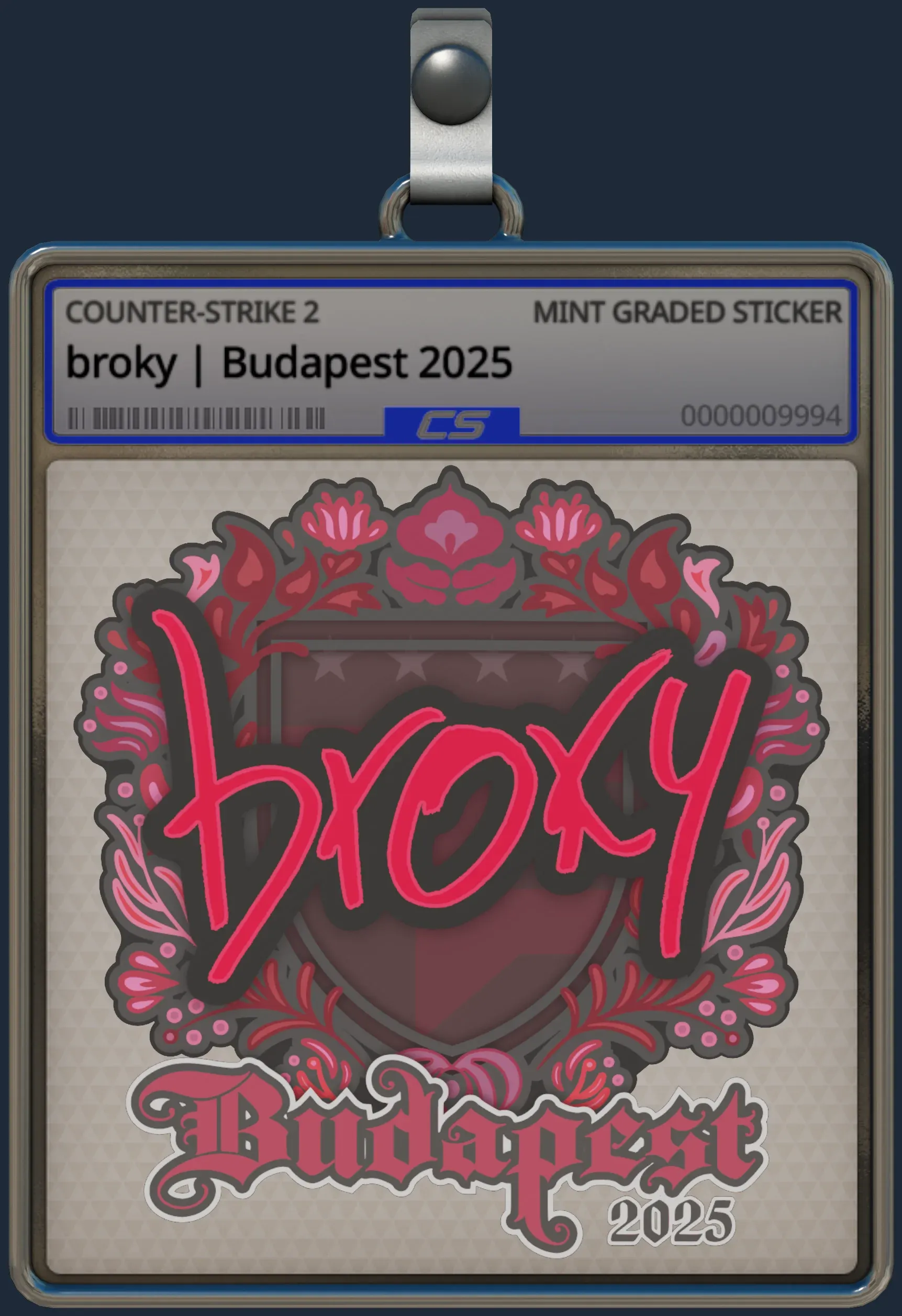 Sticker | broky | Budapest 2025