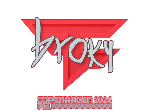 Sticker | broky | Copenhagen 2024