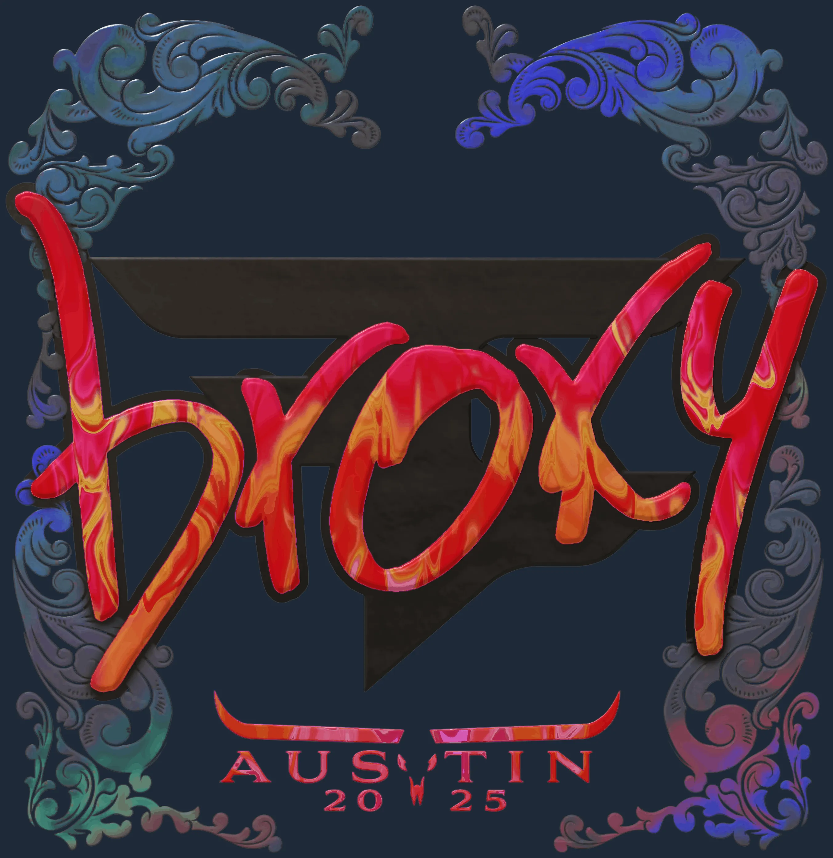 Sticker | broky (Holo) | Austin 2025