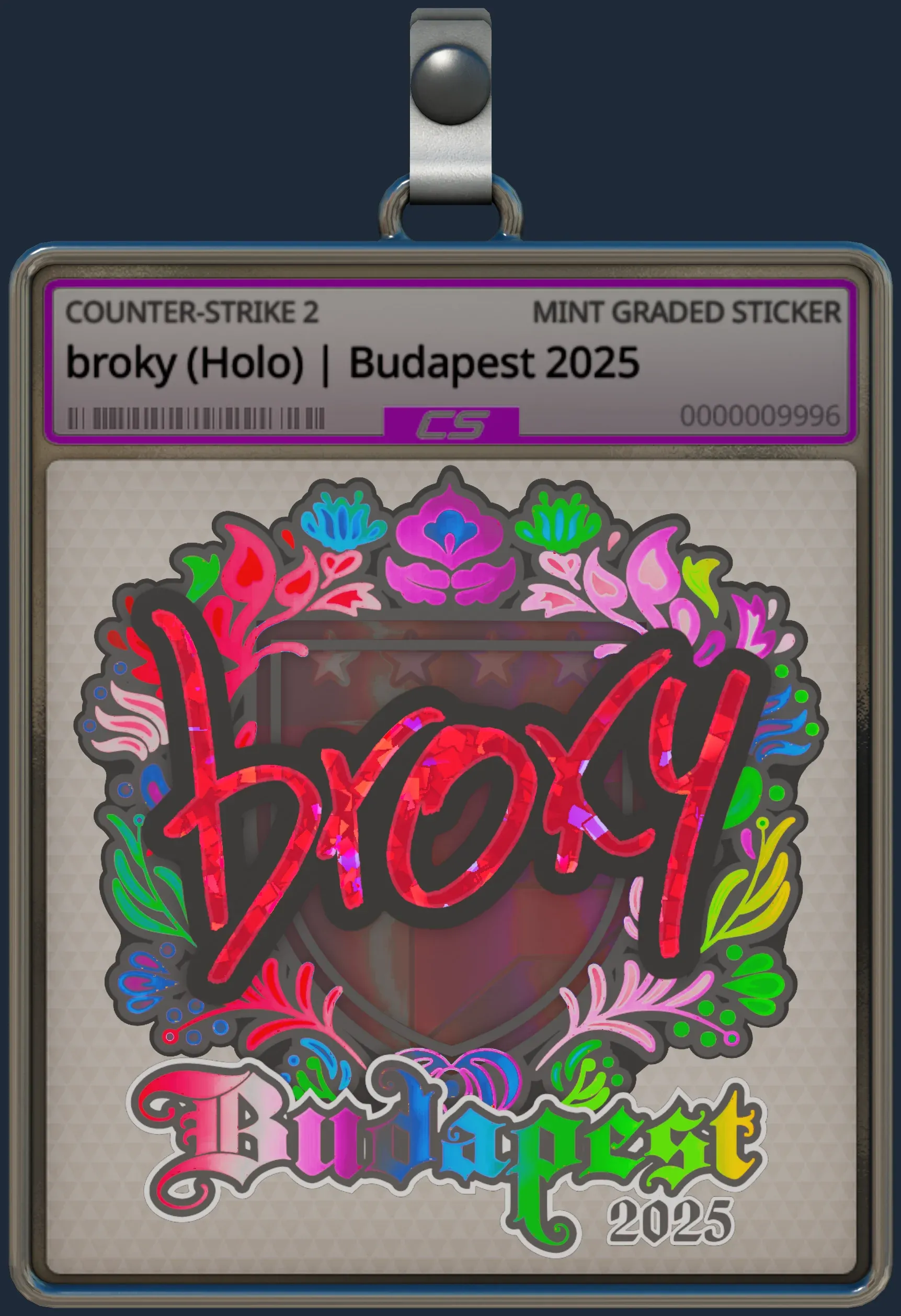 Sticker | broky (Holo) | Budapest 2025