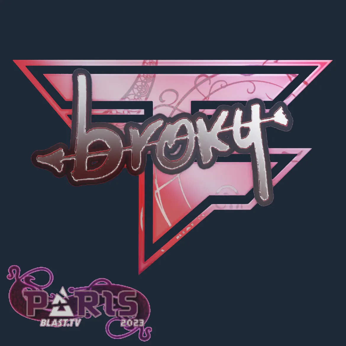 Sticker | broky (Holo) | Paris 2023