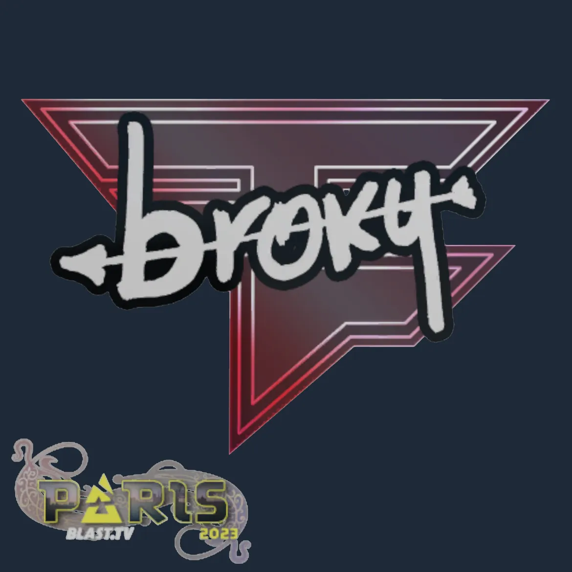 Sticker | broky | Paris 2023