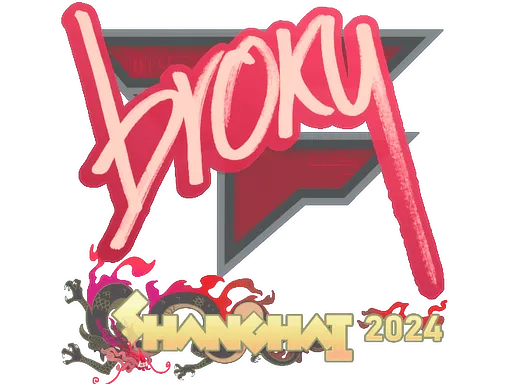 Sticker | broky | Shanghai 2024