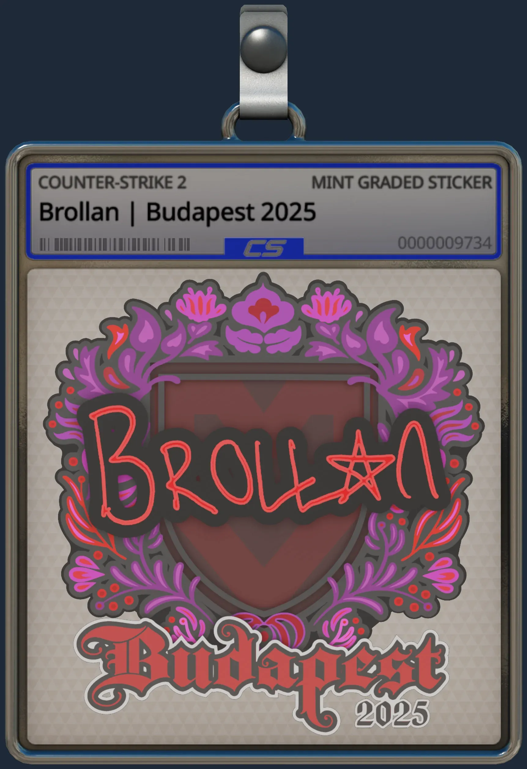 Sticker | Brollan | Budapest 2025