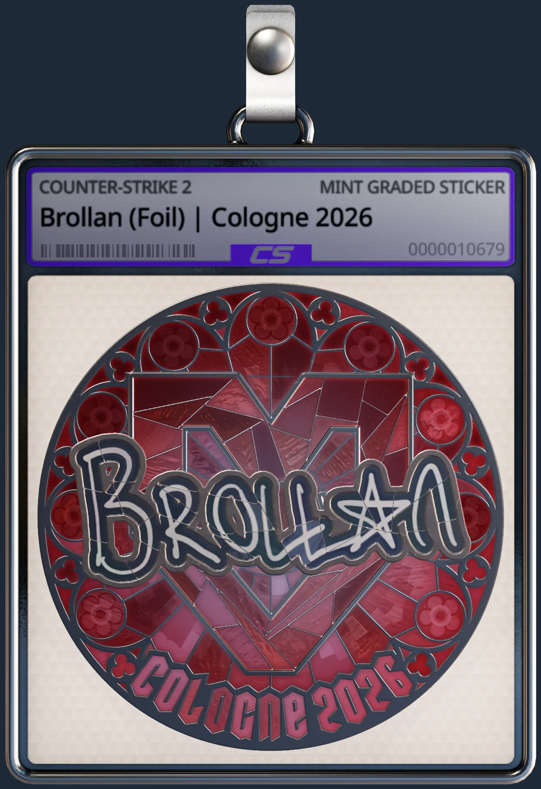 Sticker | Brollan (Foil) | Cologne 2026