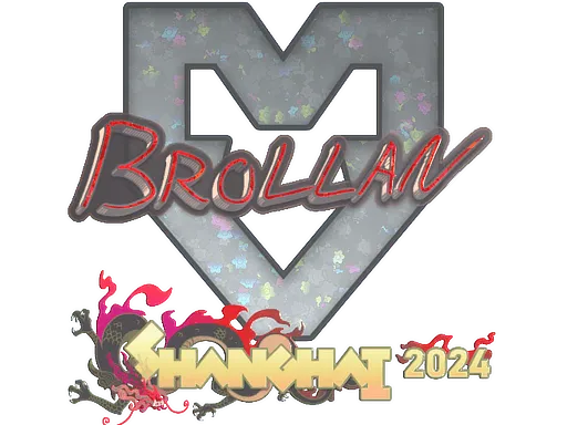 Sticker | Brollan (Glitter) | Shanghai 2024