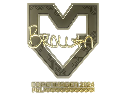 Sticker | Brollan (Gold) | Copenhagen 2024