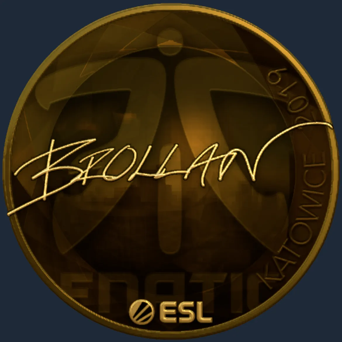 Sticker | Brollan (Gold) | Katowice 2019
