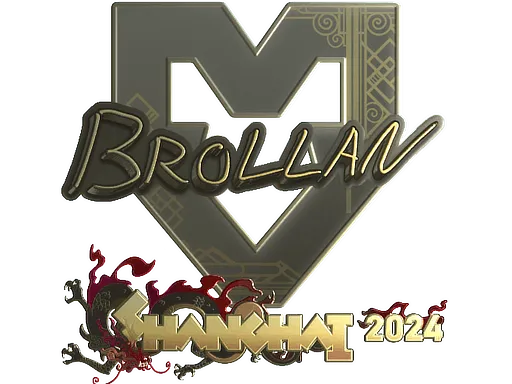 Sticker | Brollan (Gold) | Shanghai 2024