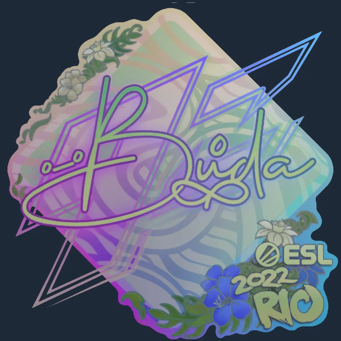 Sticker | BUDA (Holo) | Rio 2022