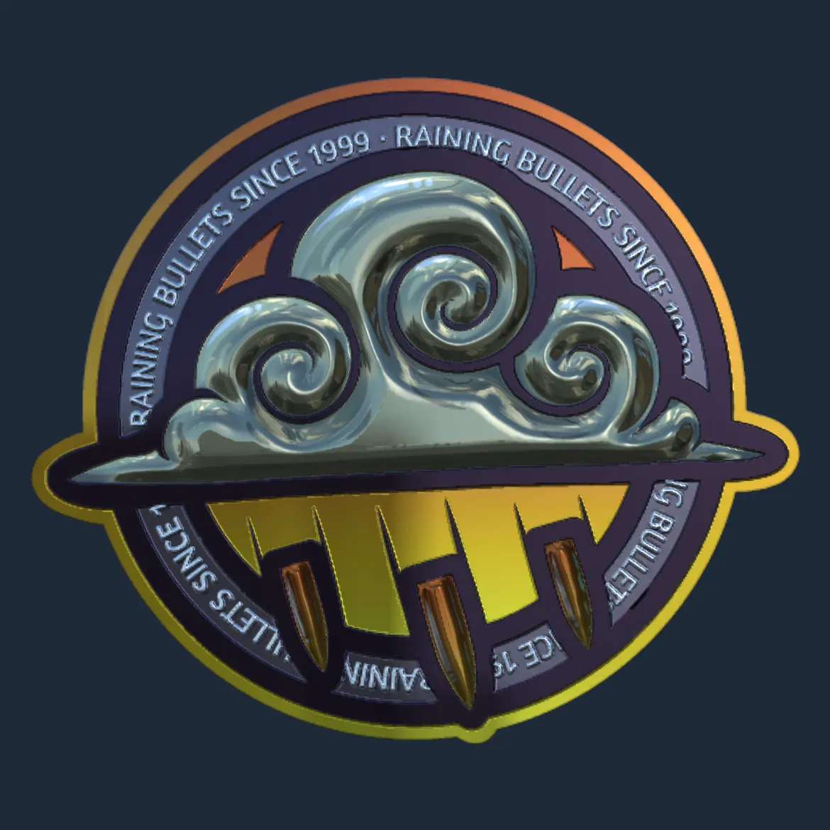 Sticker | Bullet Rain (Foil)
