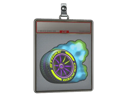 Sticker | Burnout (Lenticular) Sticker | Burnout (Lenticular)